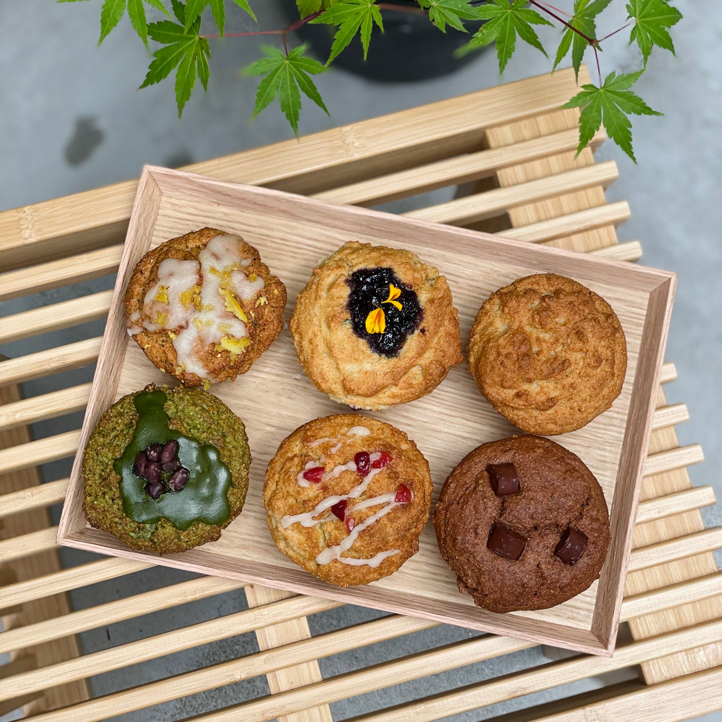 玄米マフィンおまかせ6個つめあわせ